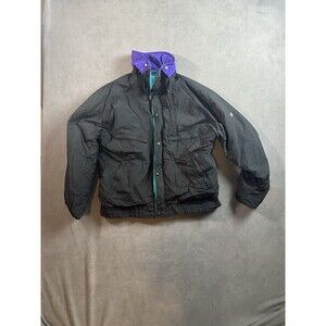VTG Cerros Gore-Tex Full Zip Jacket Men’s Size Medium Black Purple & Blue